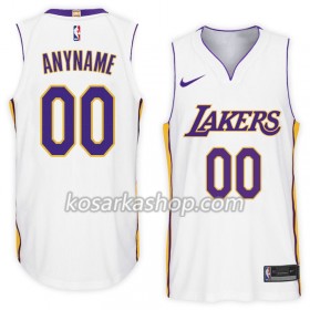 Dres Los Angeles Lakers Prilagođeni Nike 2017-18 Bijela Swingman